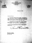 Letter with attachment: Paul R. Reynolds to Ida M. Tarbell, February 16 ...